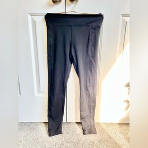 PINK Victoria's Secret Cozy Black Leggings